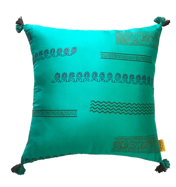 Aquamarine Cushion